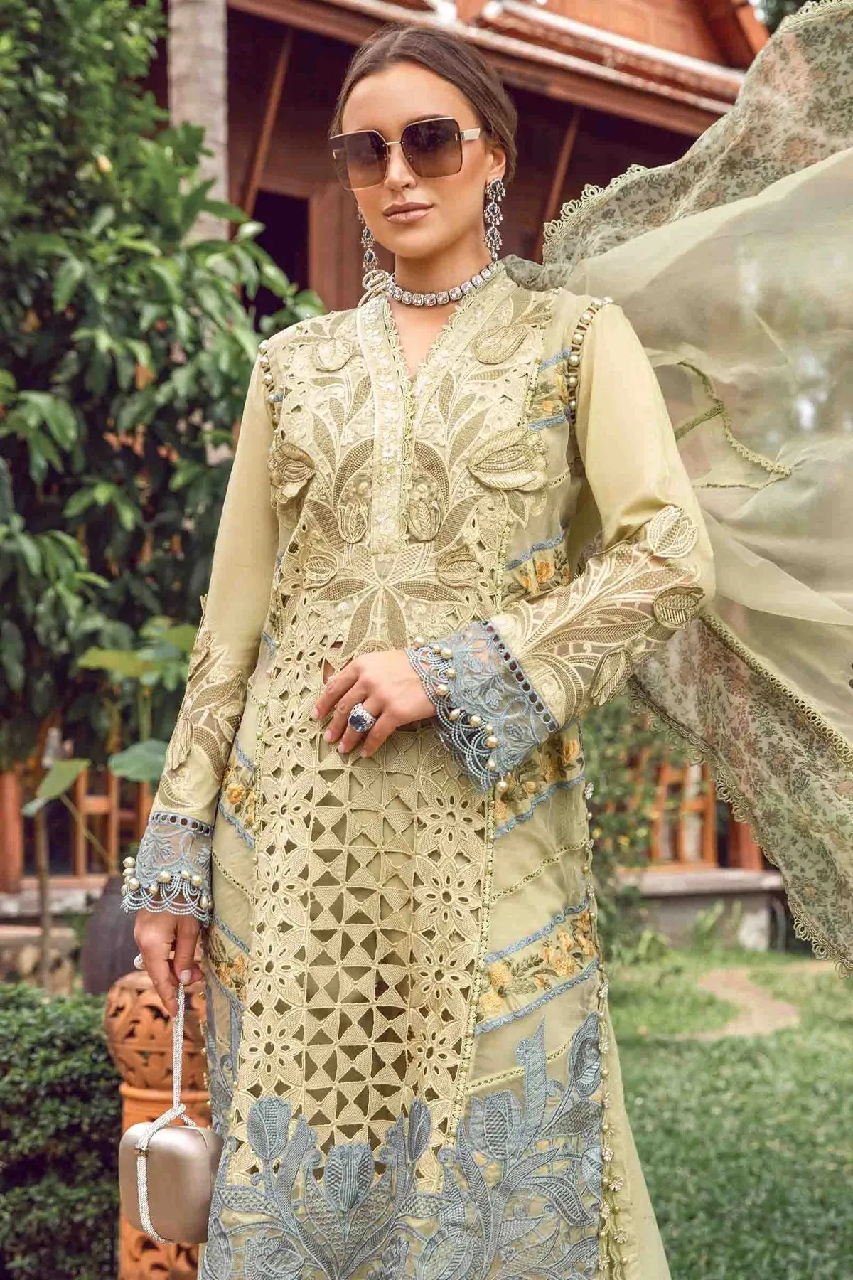 3 PIECE - UNSTITCHED SUIT | EID LAWN-24-10