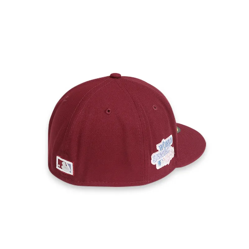 [60243502] Philadelphia Phillies POP SWEAT WS 80 Burgundy 59FIFTY Men's Fitted Hat