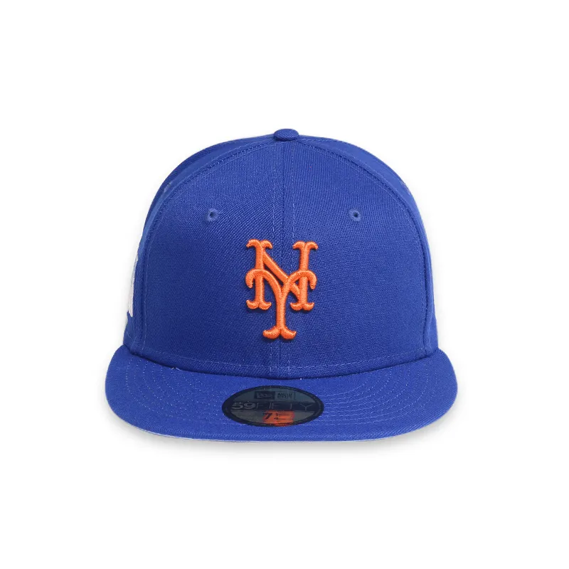 [60243520] New York Mets 86 WS POP SWEAT Blue 59FIFTY Men's Fitted Hat