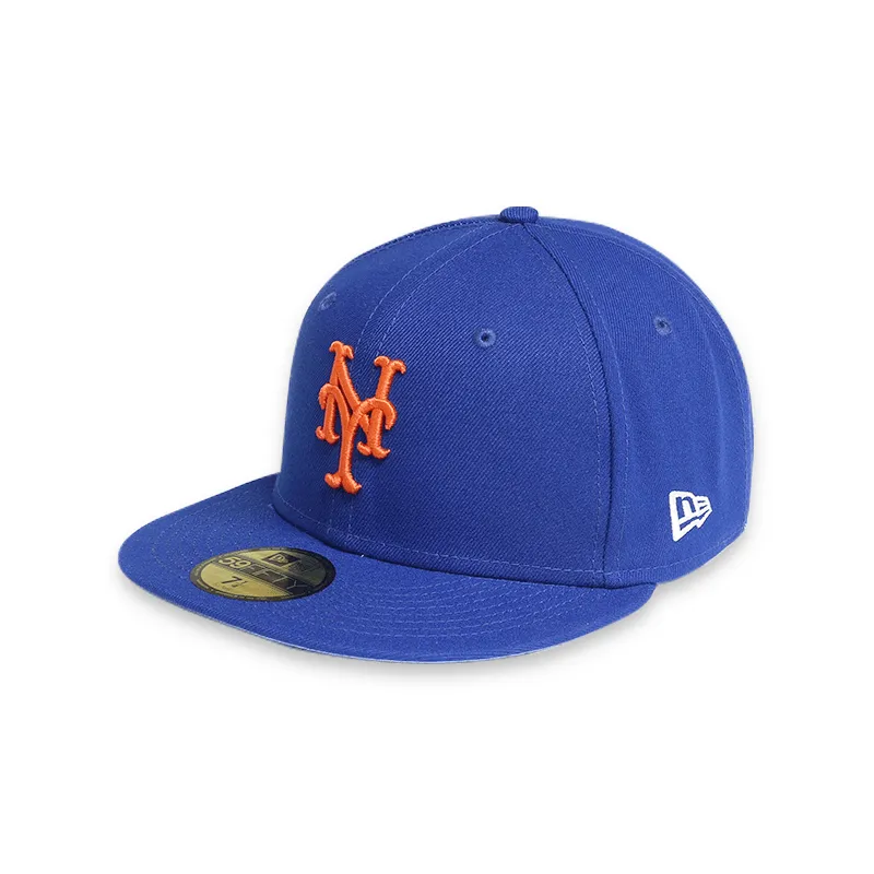 [60243520] New York Mets 86 WS POP SWEAT Blue 59FIFTY Men's Fitted Hat