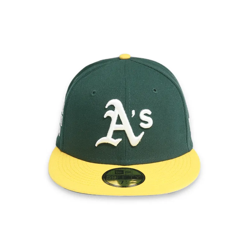 [60243525] Oakland Athletics 74 WS POP SWEAT Green 59FIFTY Men's Fitted Hat