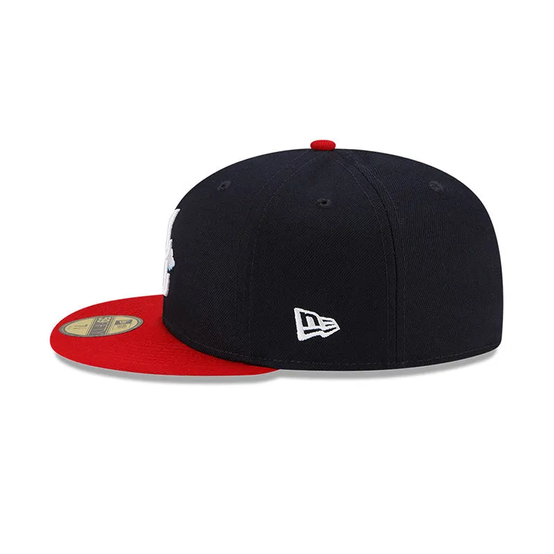 [60243843] Atlanta Braves 95 WS Navy 59FIFTY Men's Fitted Hat