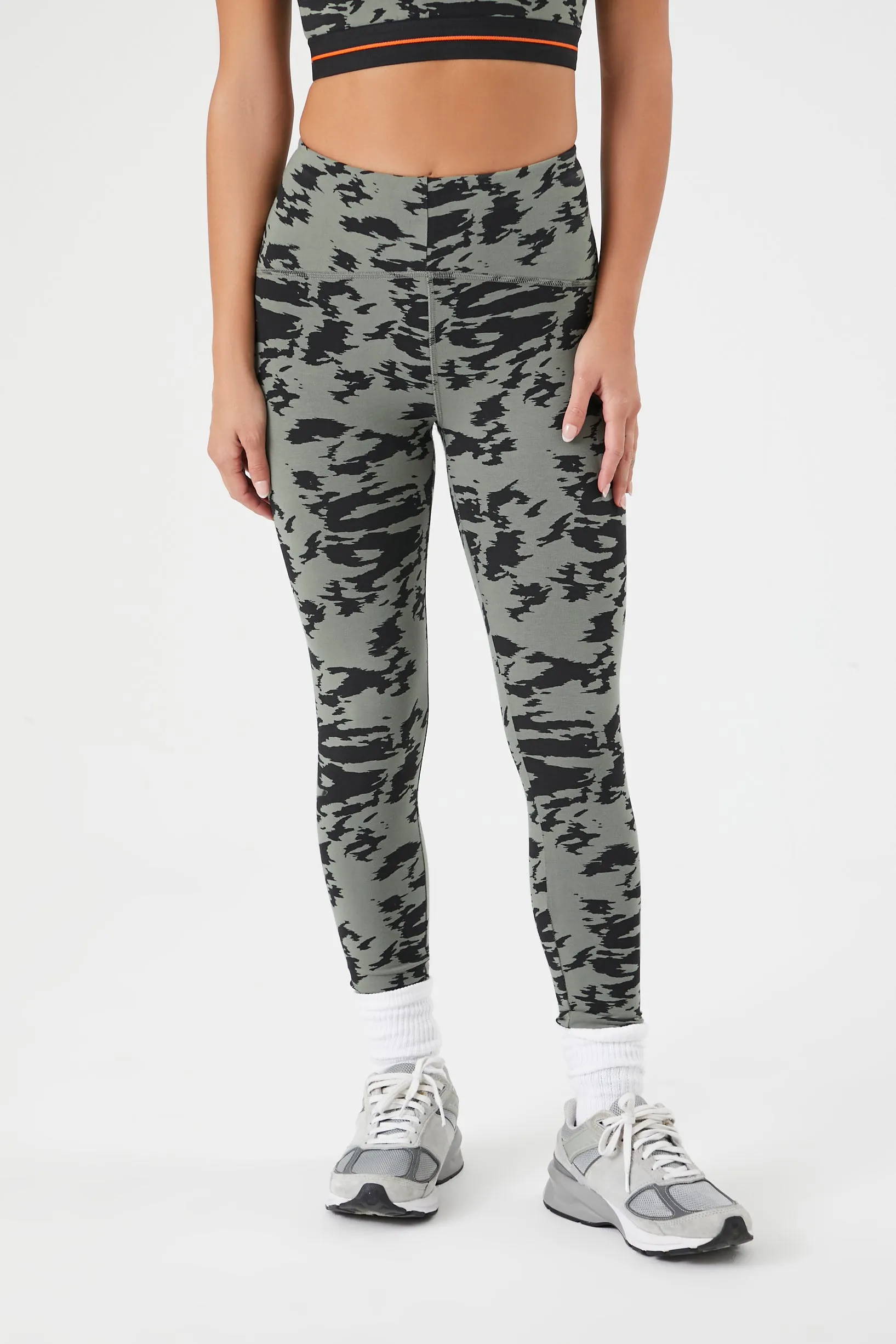 Active Abstract Print Leggings