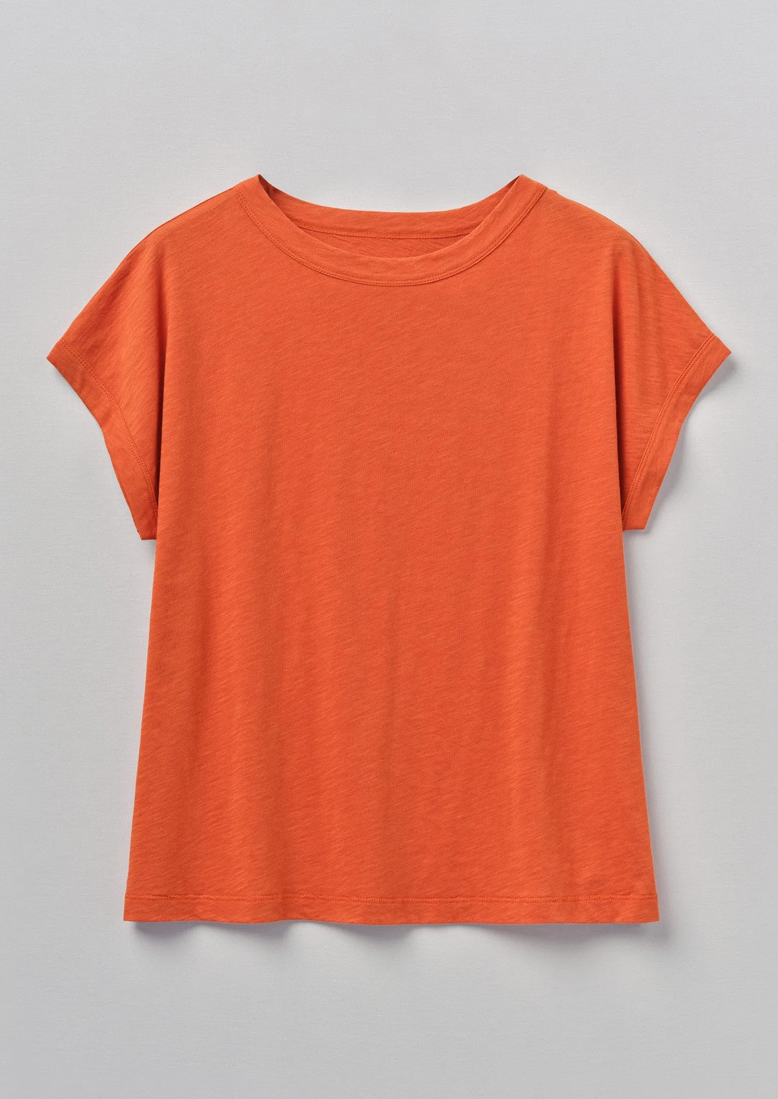 Alda Organic Cotton Easy Tee | Mango