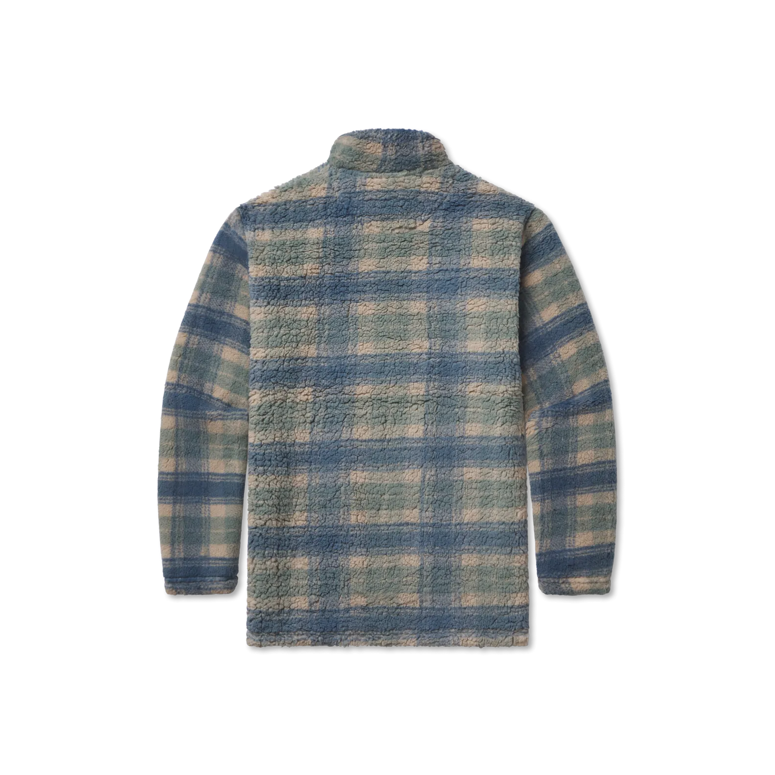 Andover Plaid Sherpa Pullover