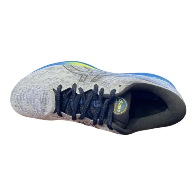 Asics men's running shoe Gel Cumulus 23 1011B012 030 grey-yellow-blue 