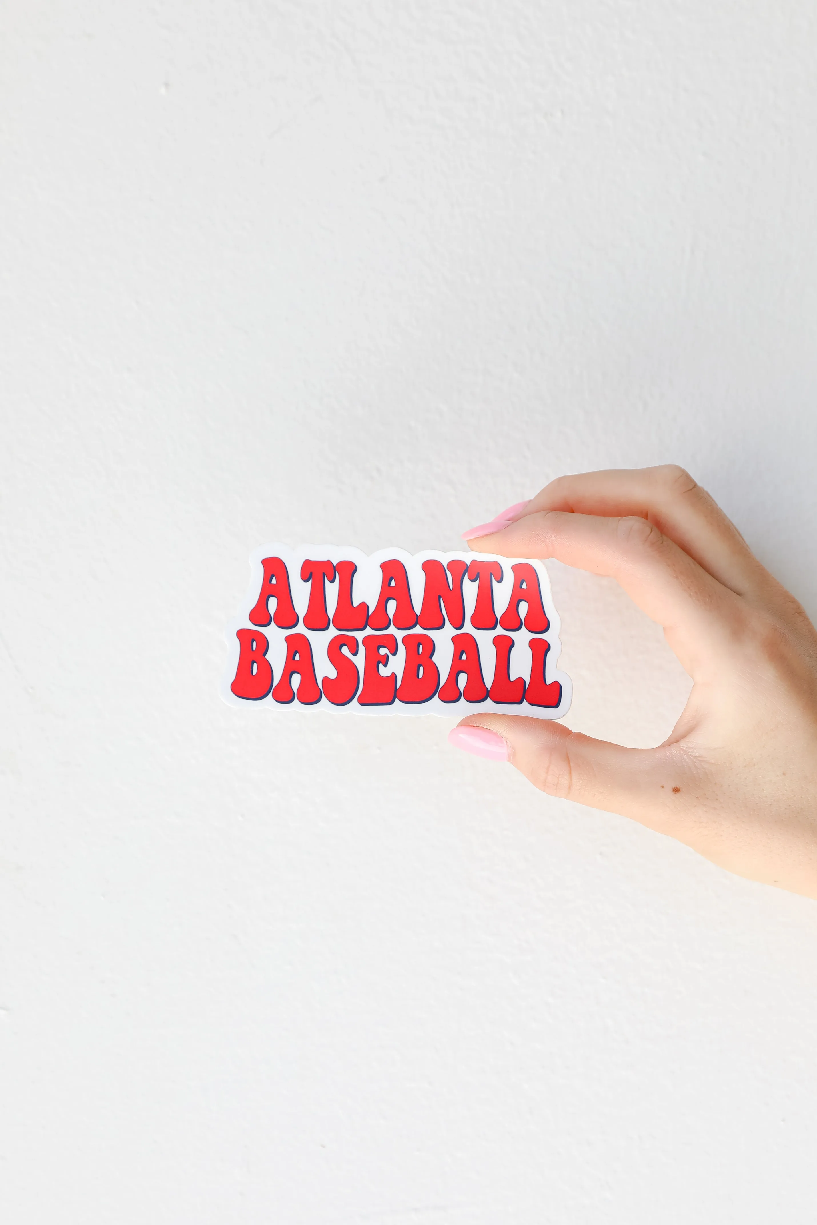 Atlanta Baseball Sticker