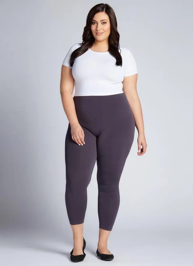 Bamboo Curvy 3/4 Leggings