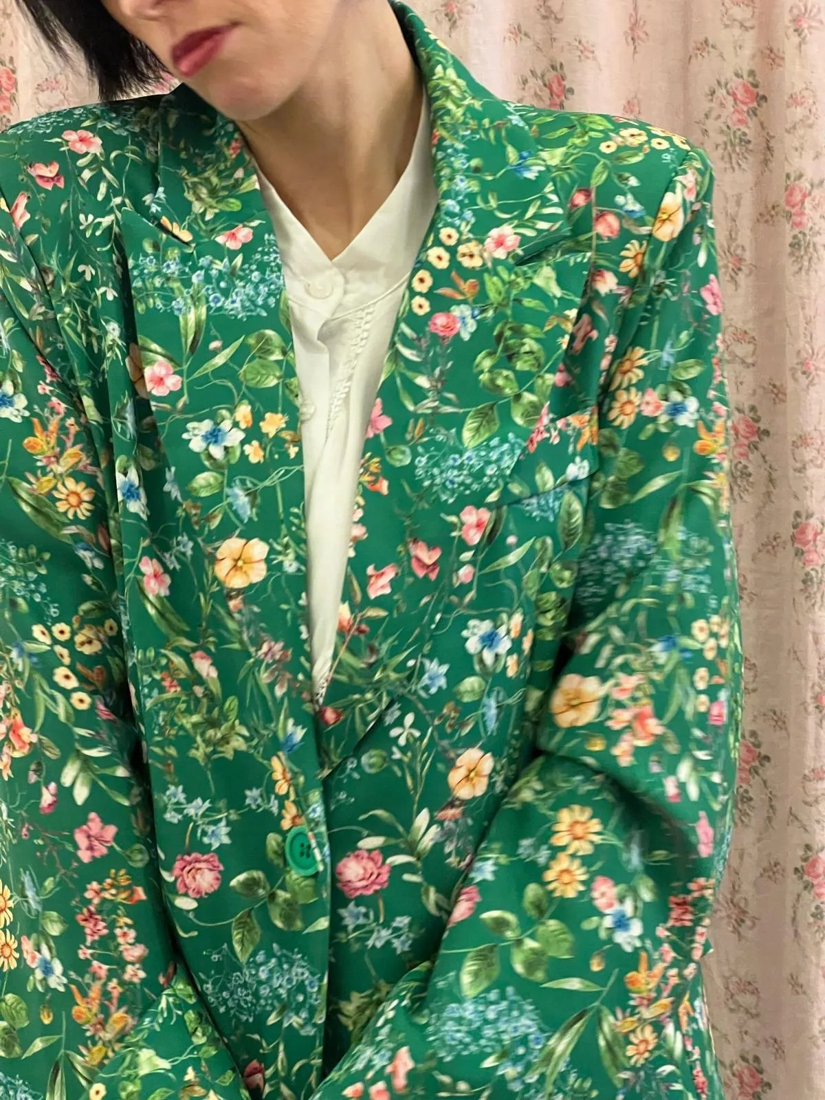 Blazer Flora Green