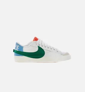 Blazer Low Jumbo Mismatch Womens Lifestyle Shoe - White/Green/Blue