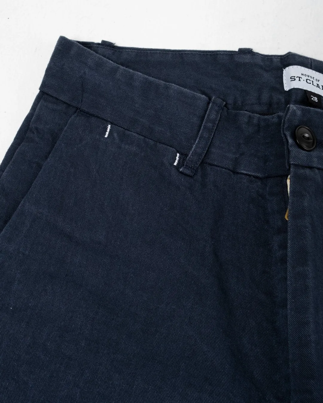 Briggs Trouser Navy Twill