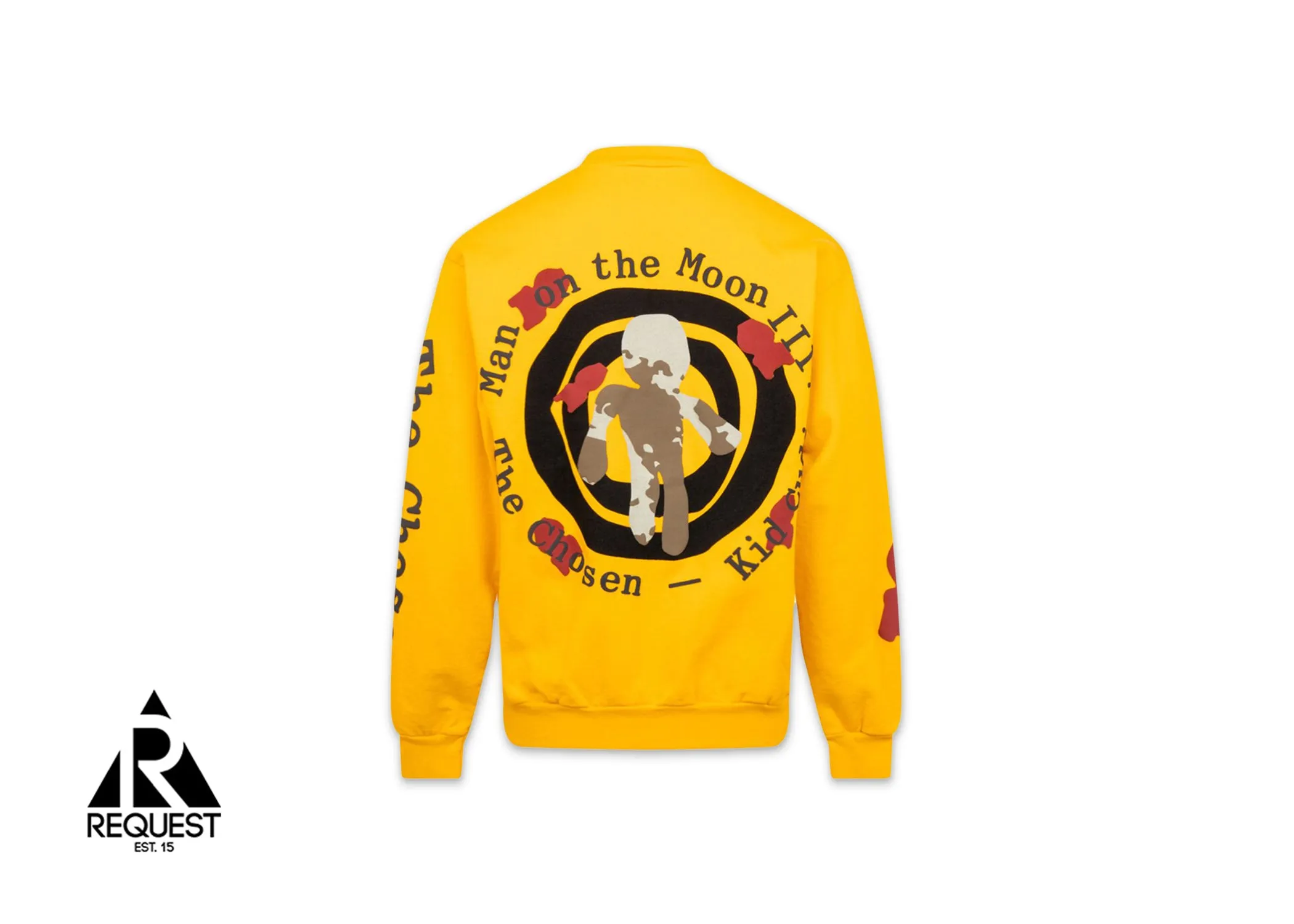 Cactus Plant Flea Market x Kid Cudi For MOTM III Beautiful Trip Crewneck Yellow