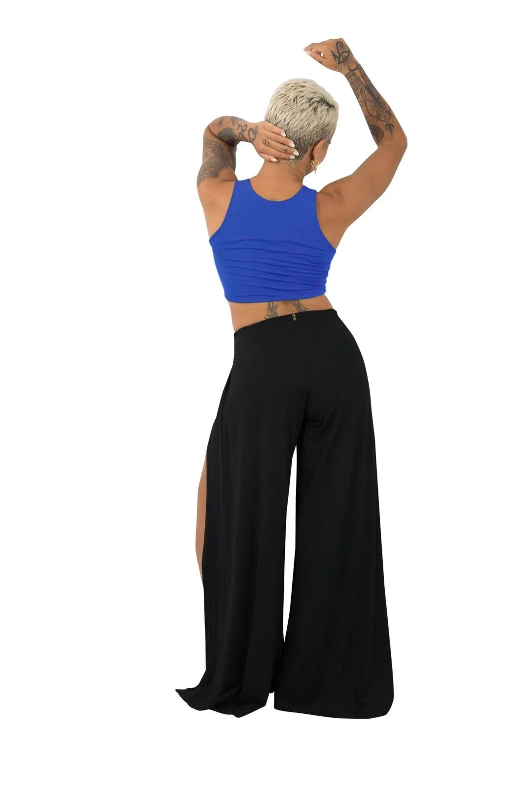 Cali Crop Top - Cobalt