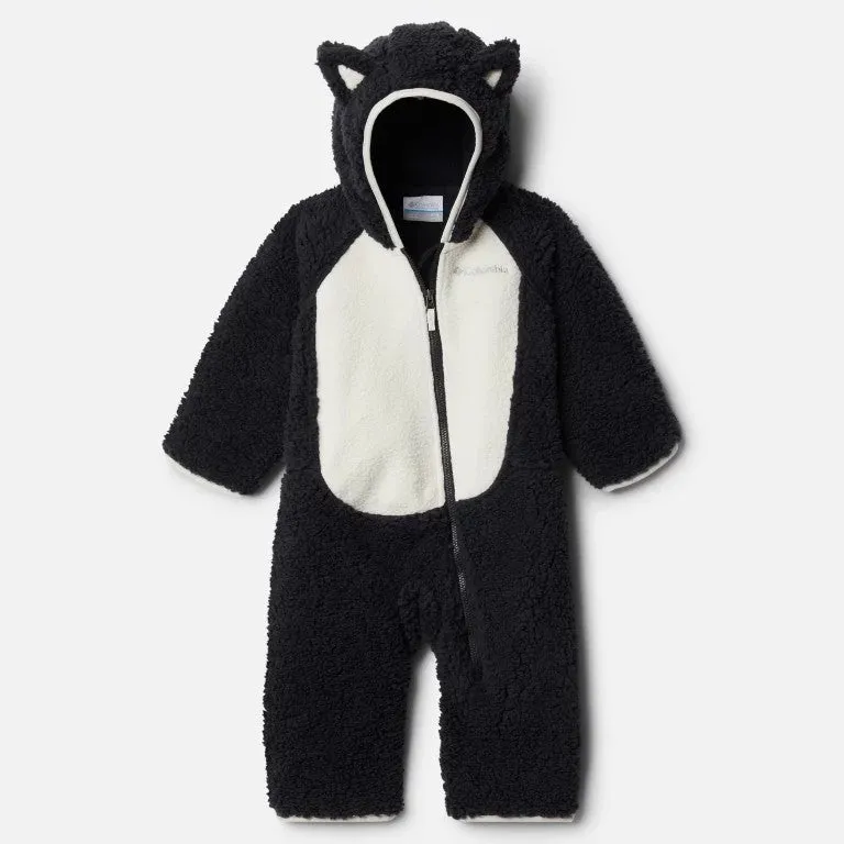 Columbia Black/Chalk Foxy Baby Sherpa Bunting