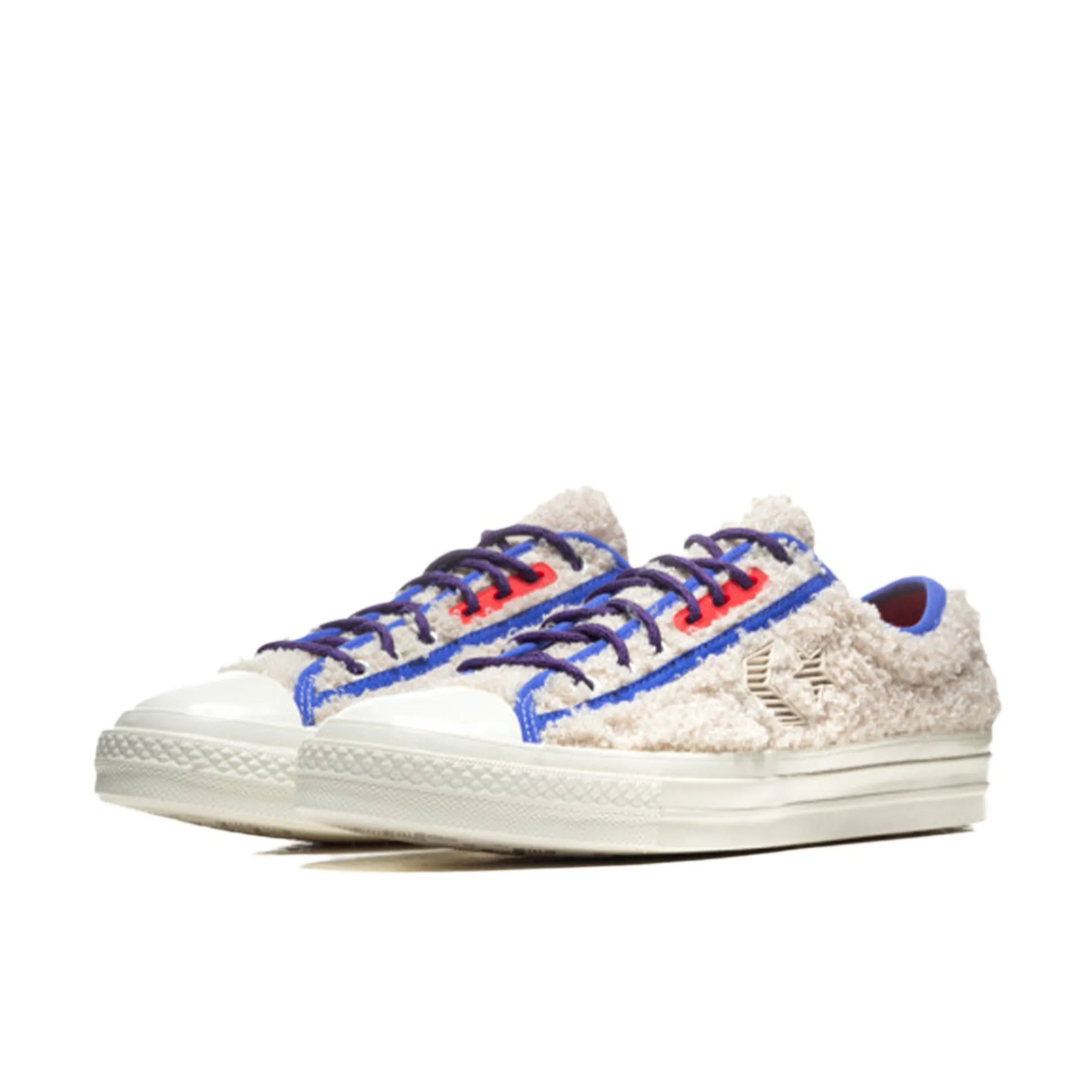 Converse Star Player Ox Retro Sherpa White