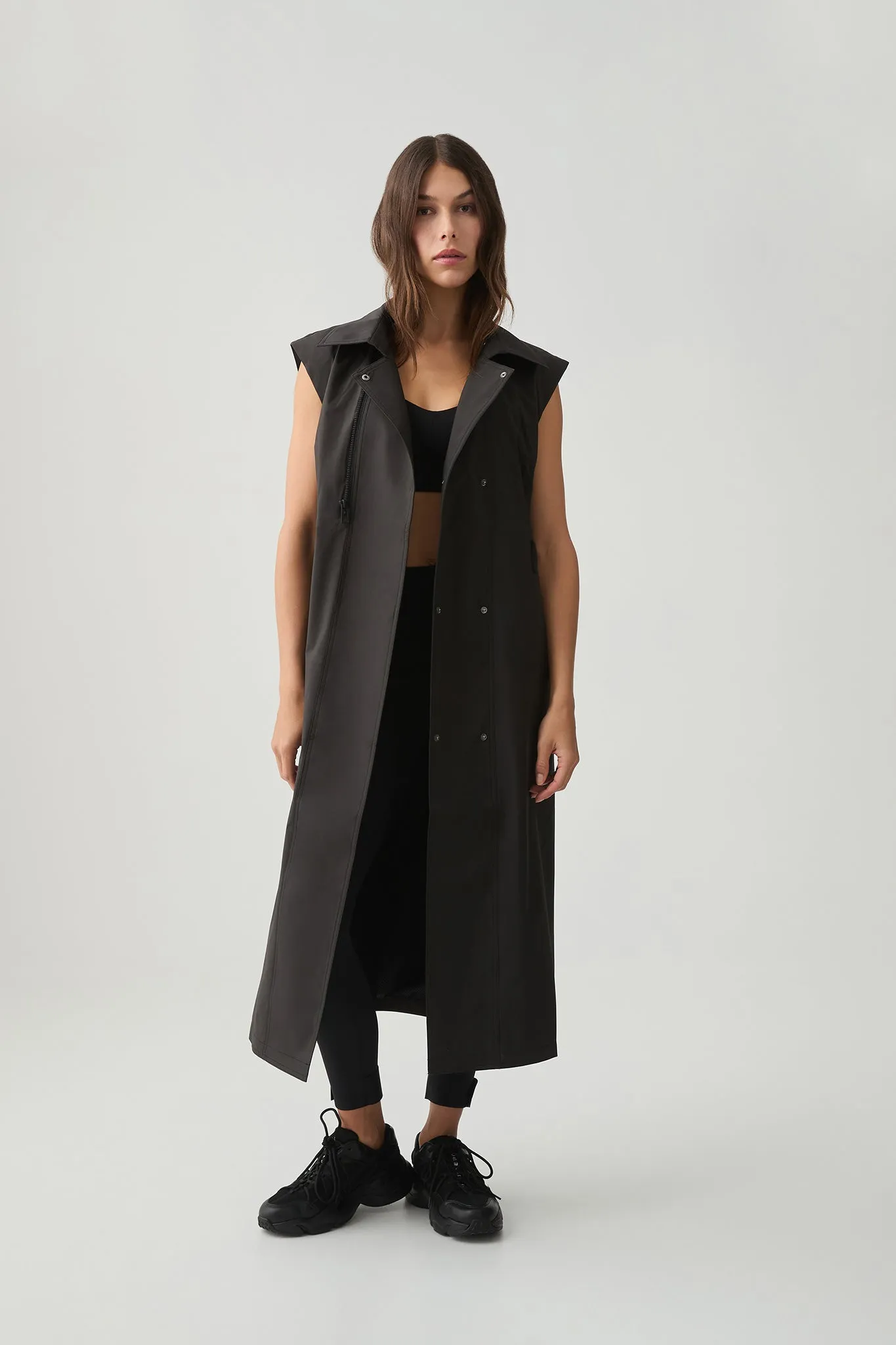 Convertible Belted Trench 703