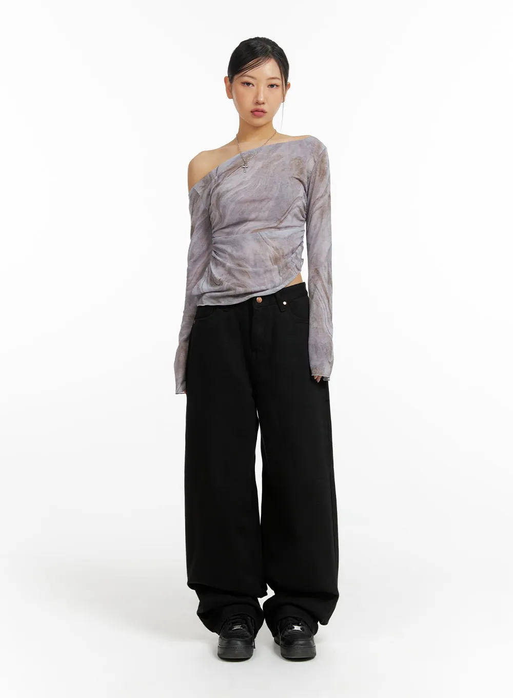 Cotton Baggy Trousers CF420