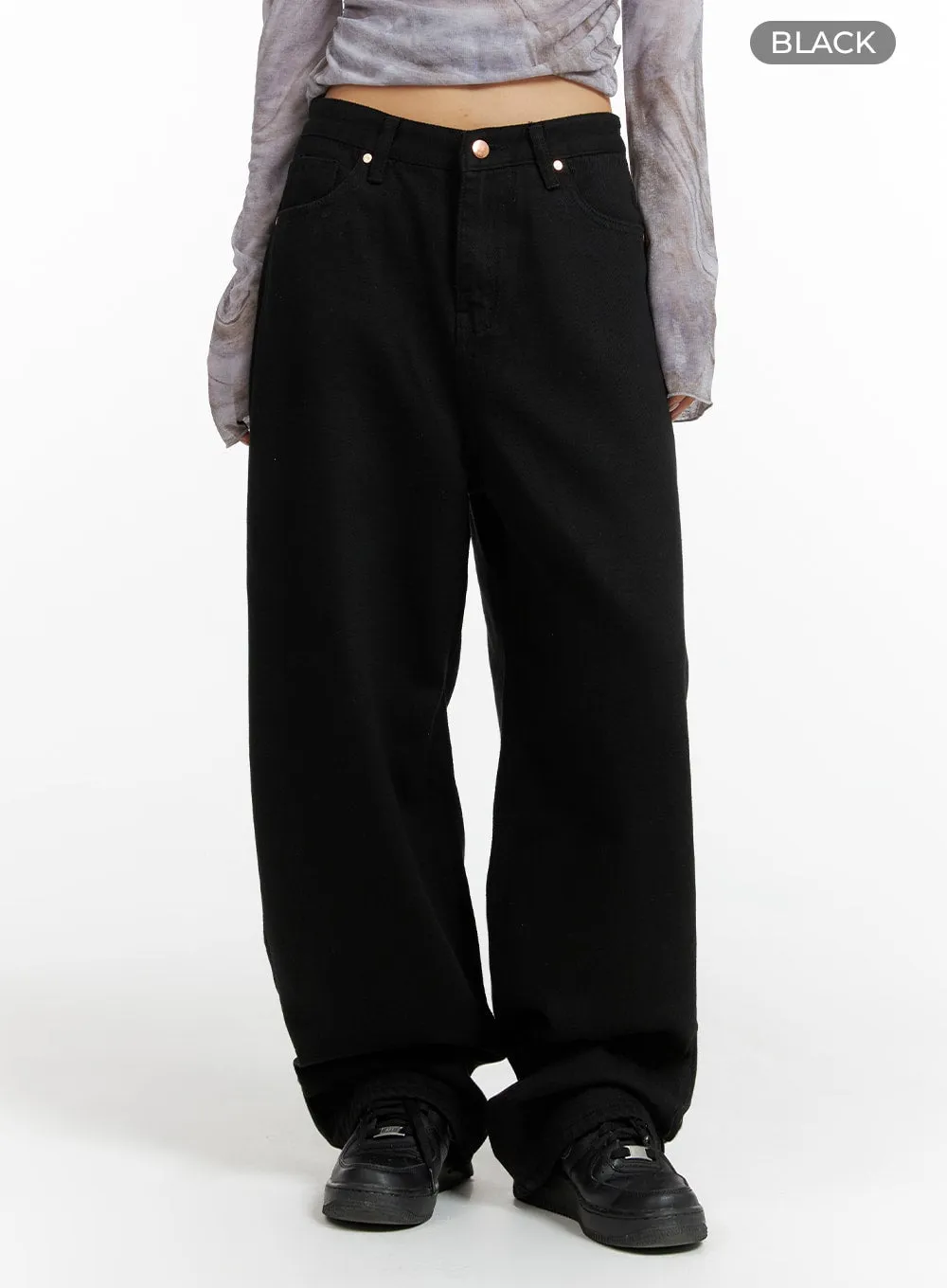 Cotton Baggy Trousers CF420