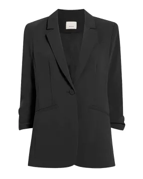 Crepe Khloe Blazer (Black)