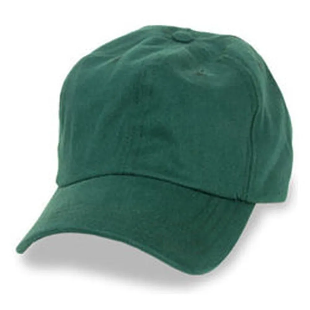 Dark Green - Unstructured Baseball Cap