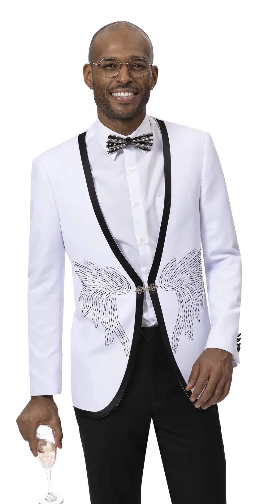 EJ Samuel White Blazer J172