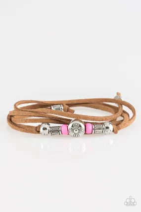 Find Your Way - Pink Urban Bracelet