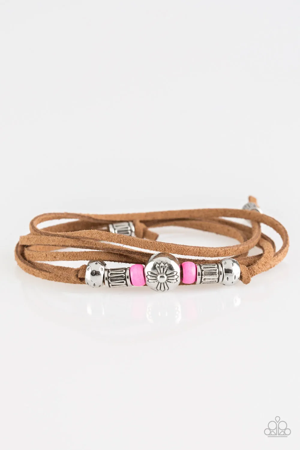 Find Your Way - Pink Urban Bracelet