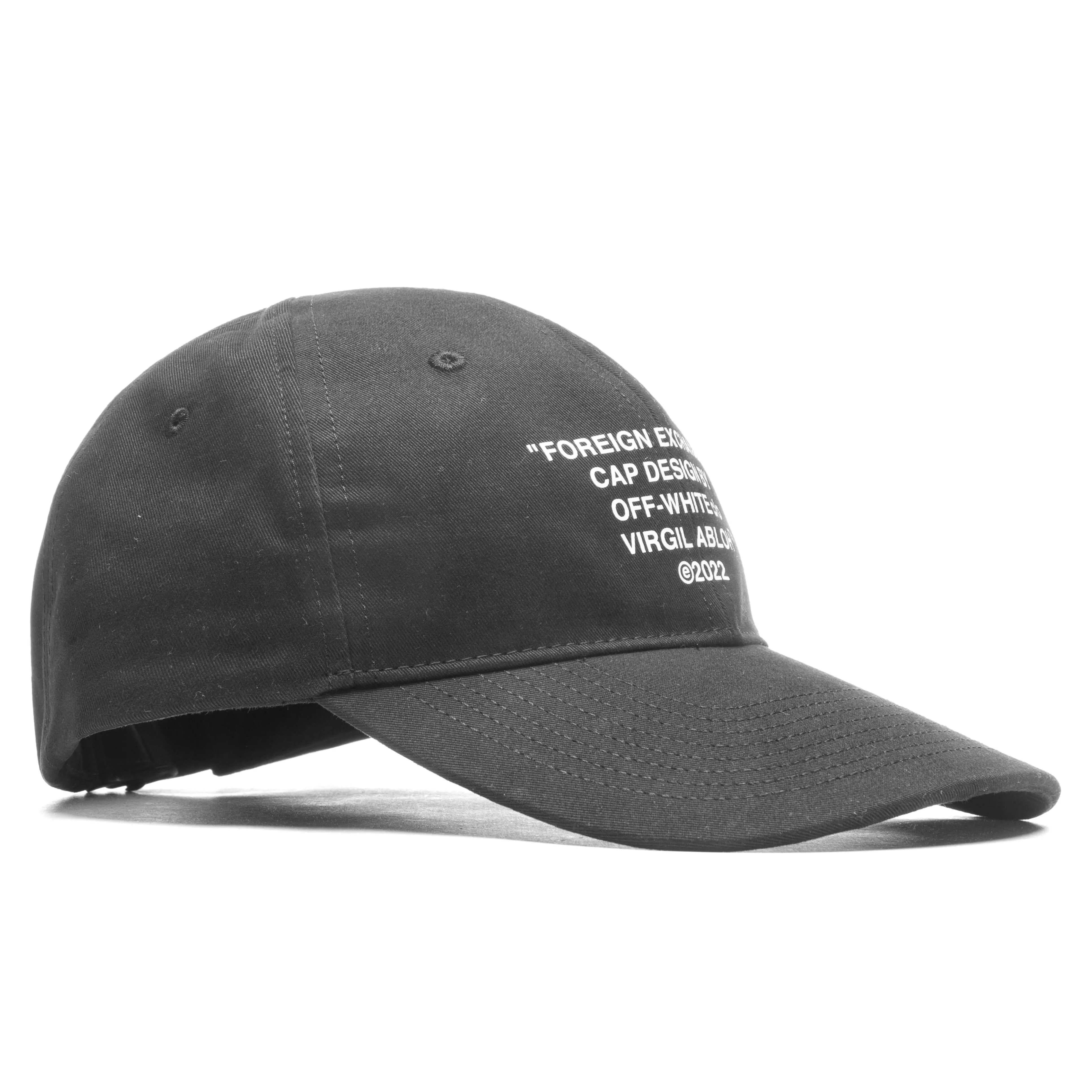 Foreign Exchange Baseball Cap - Black/White