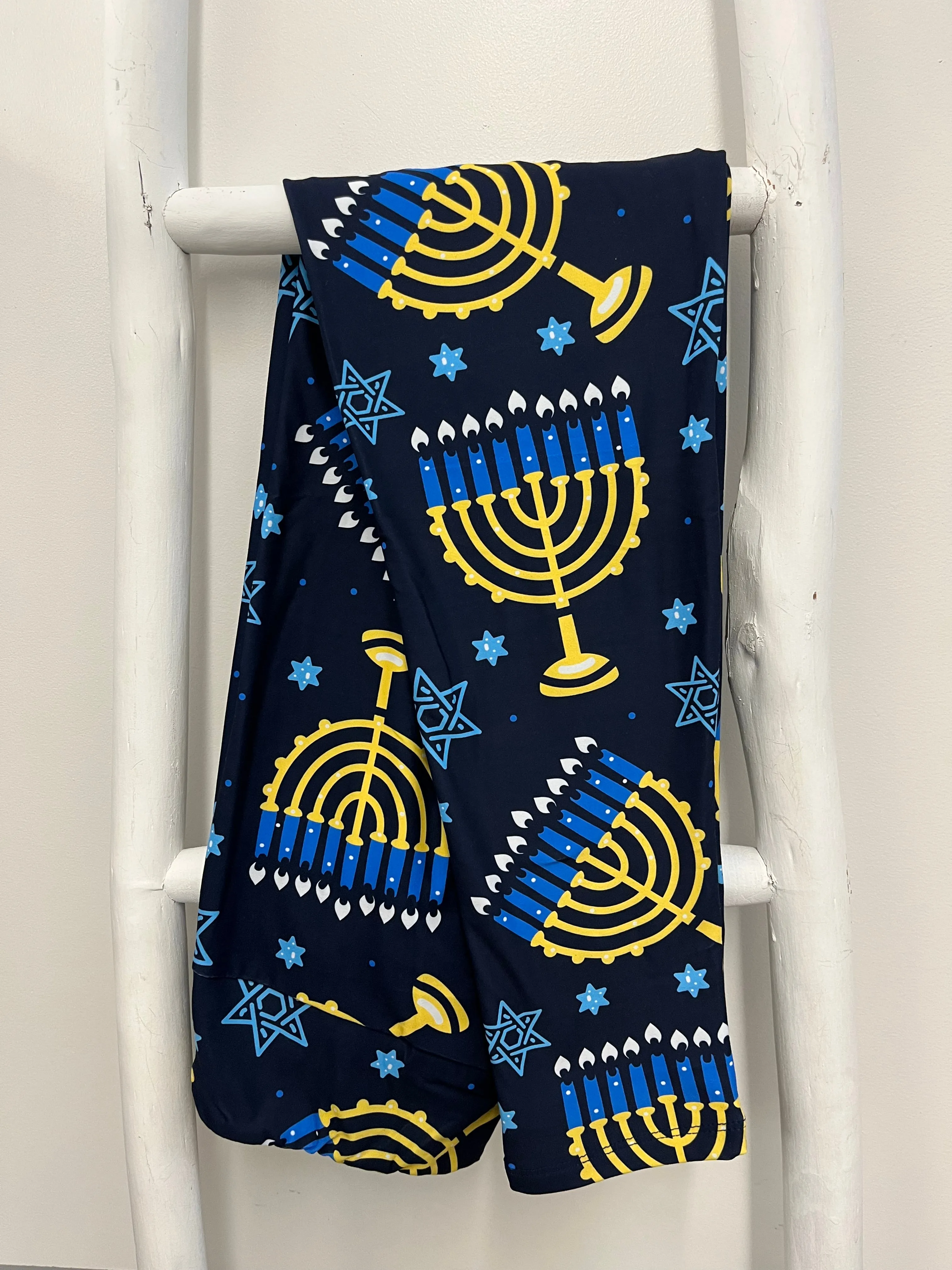 Hannukah II in Leggings