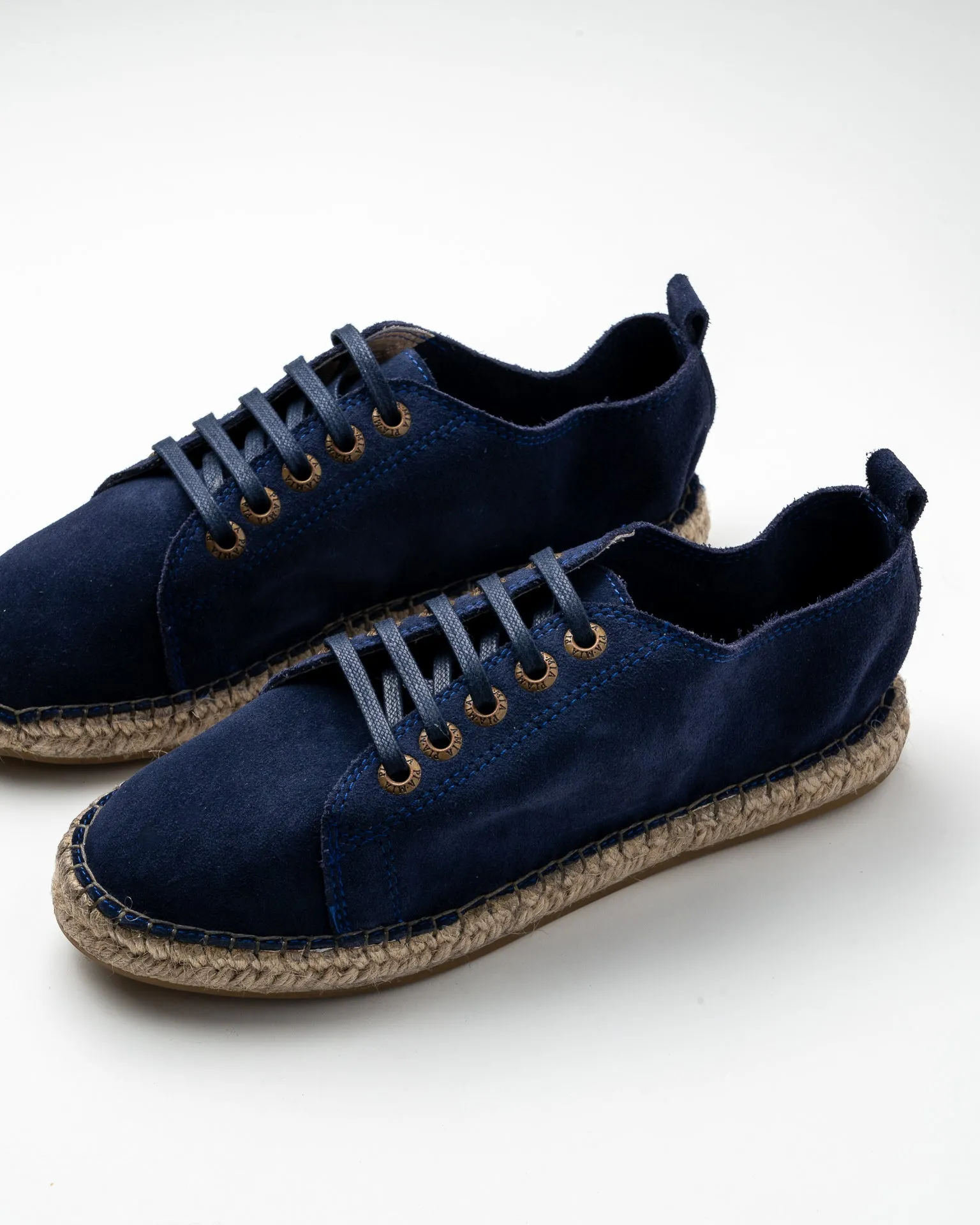 Happy Blue Leather Sneaker