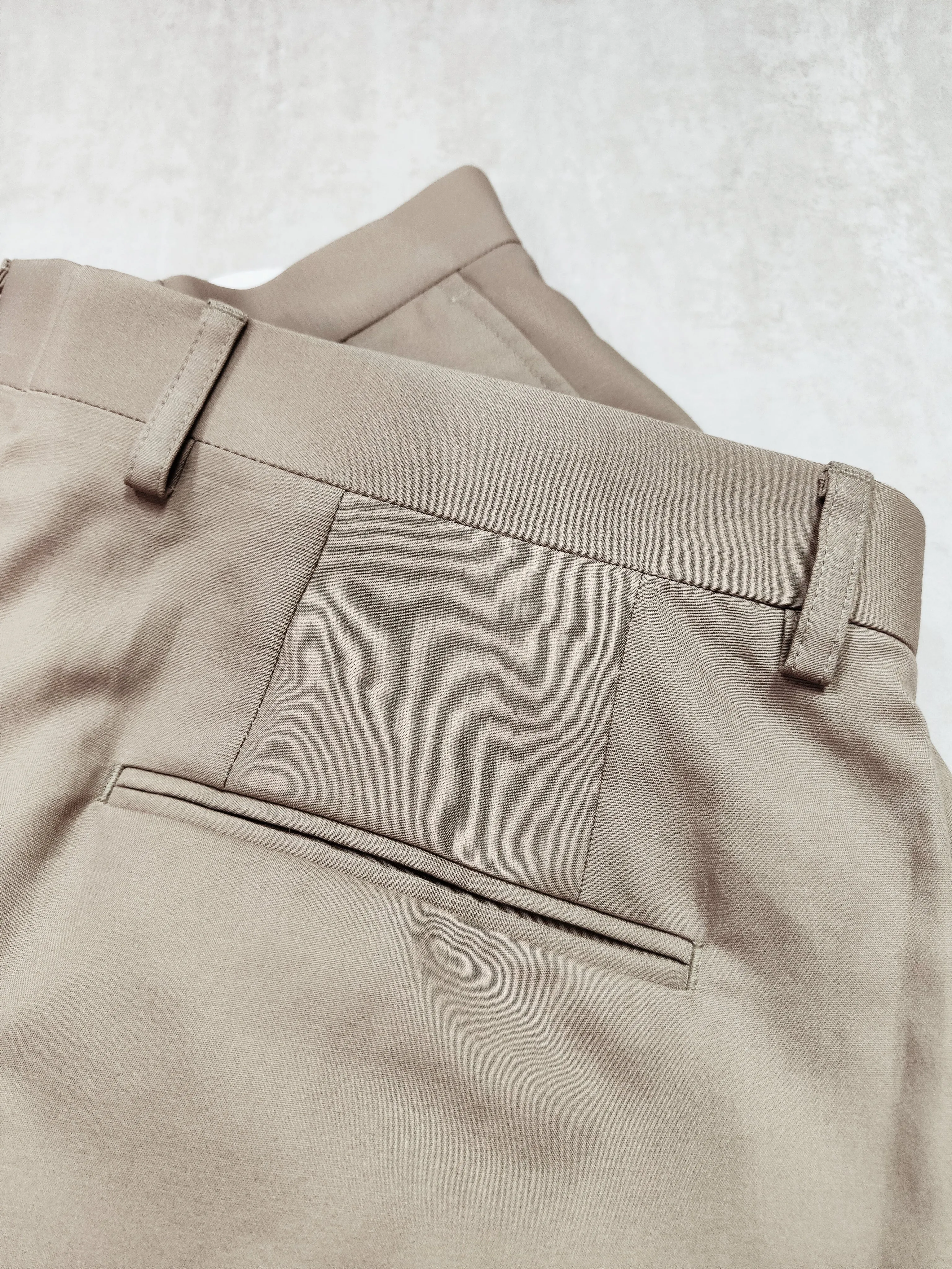 HFW Quest Cotton, Taupe Trousers  - ST135