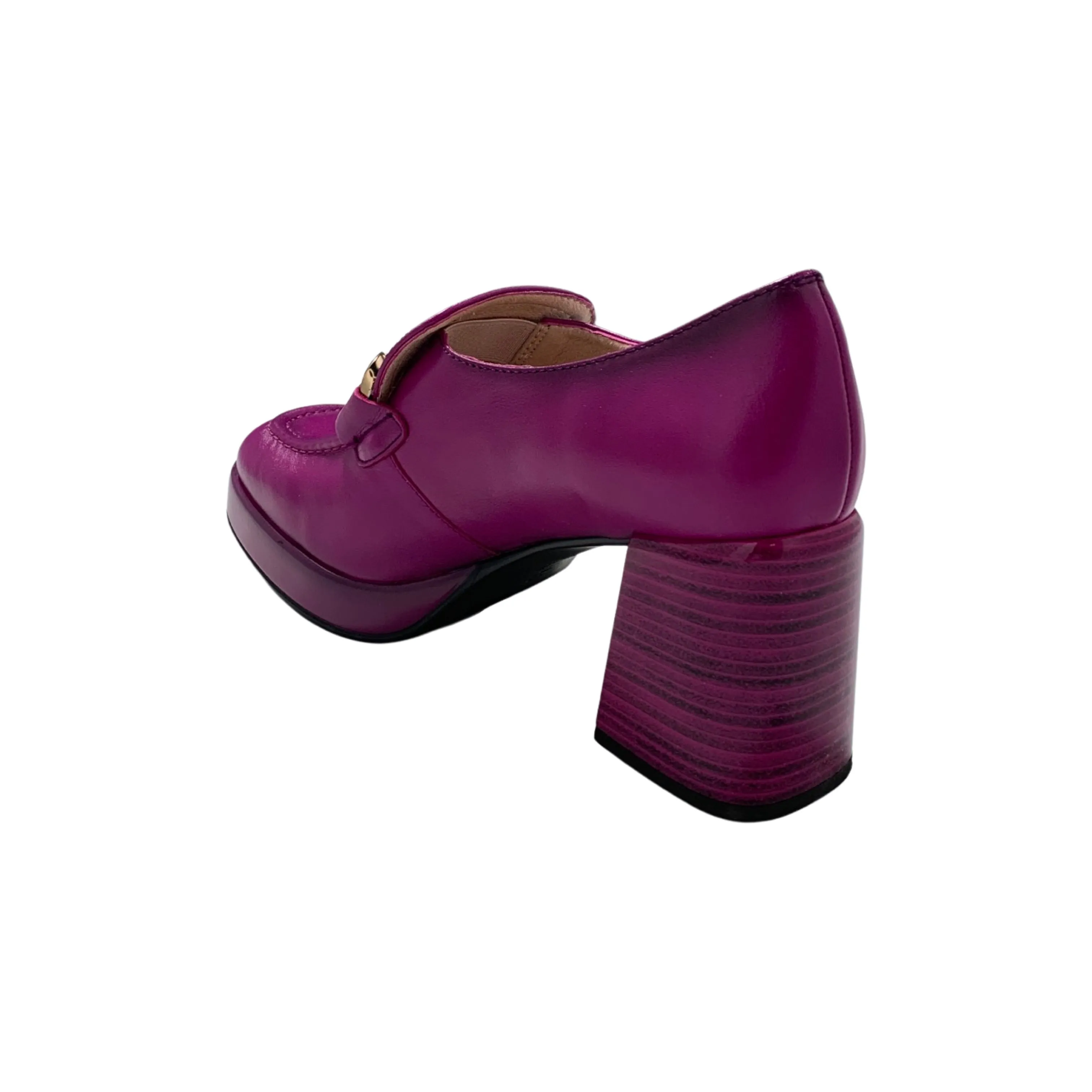 HI233022 Tokio Magenta Block Heel