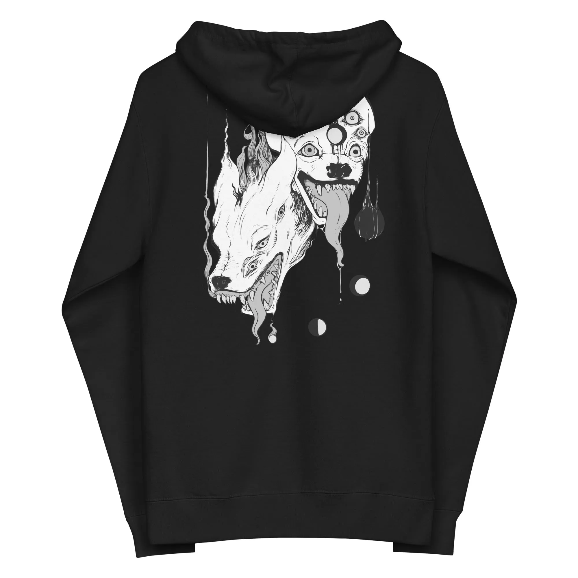 Hyenas, Unisex Fleece Zip-Up Hoodie