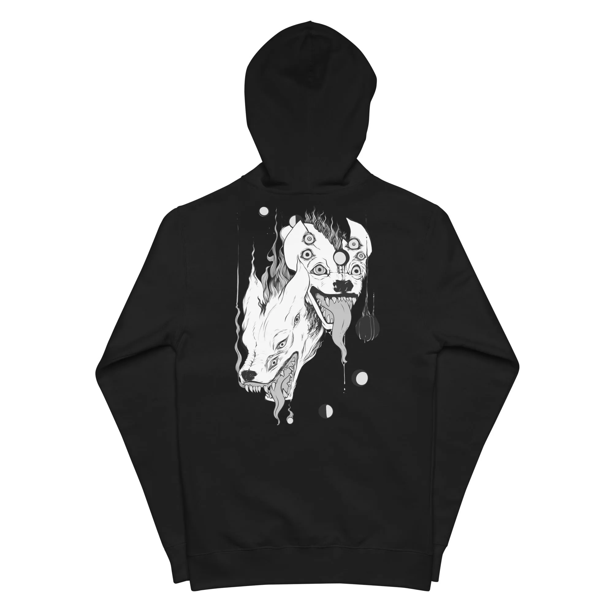 Hyenas, Unisex Fleece Zip-Up Hoodie