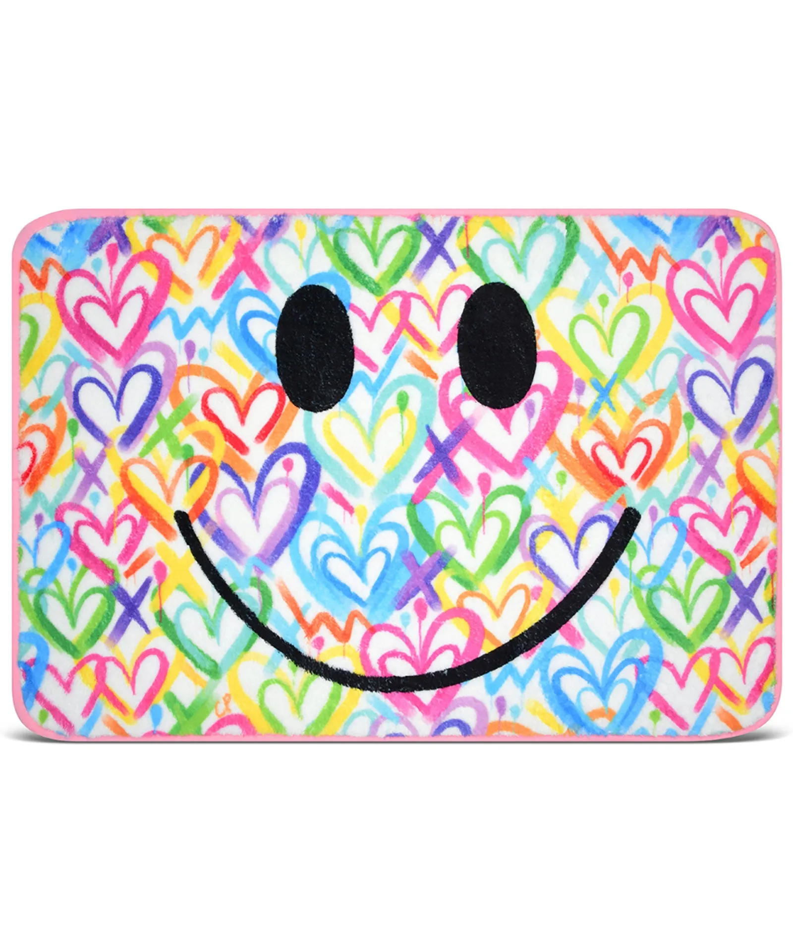 iScream Corey Paige Hearts Floor Mat