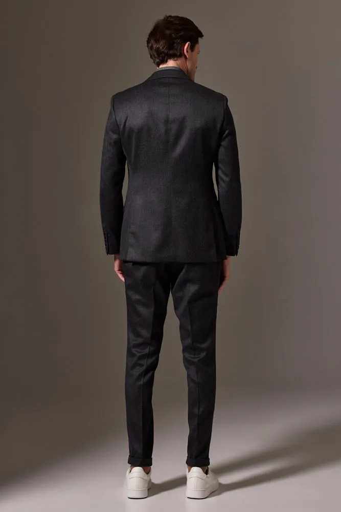 Jonah Suit - Dark Grey Twill