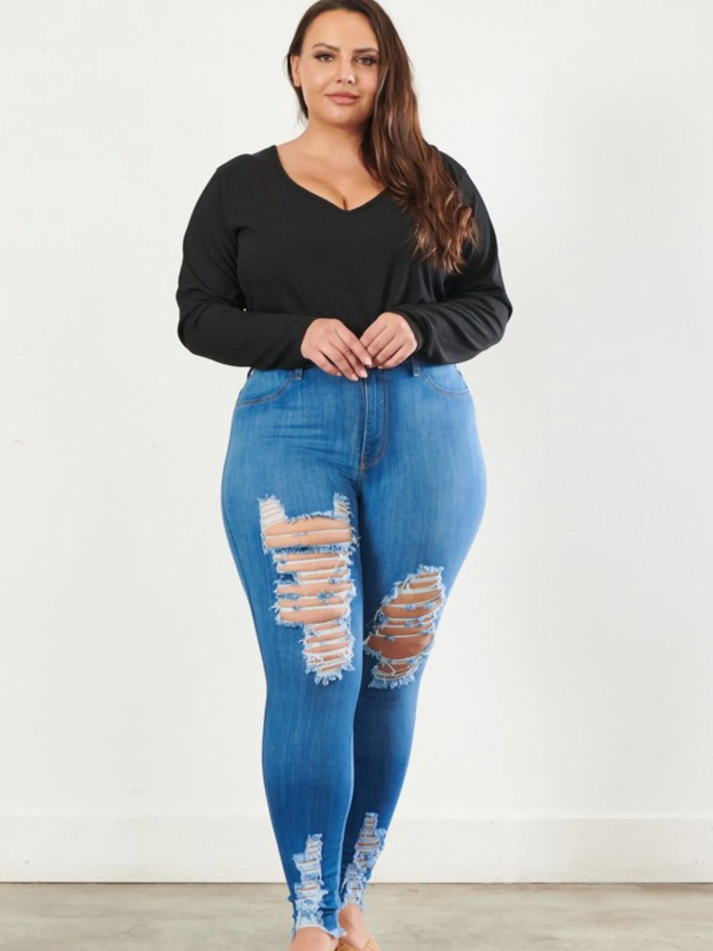 Jordyn Skinny Jeans (Plus Size)