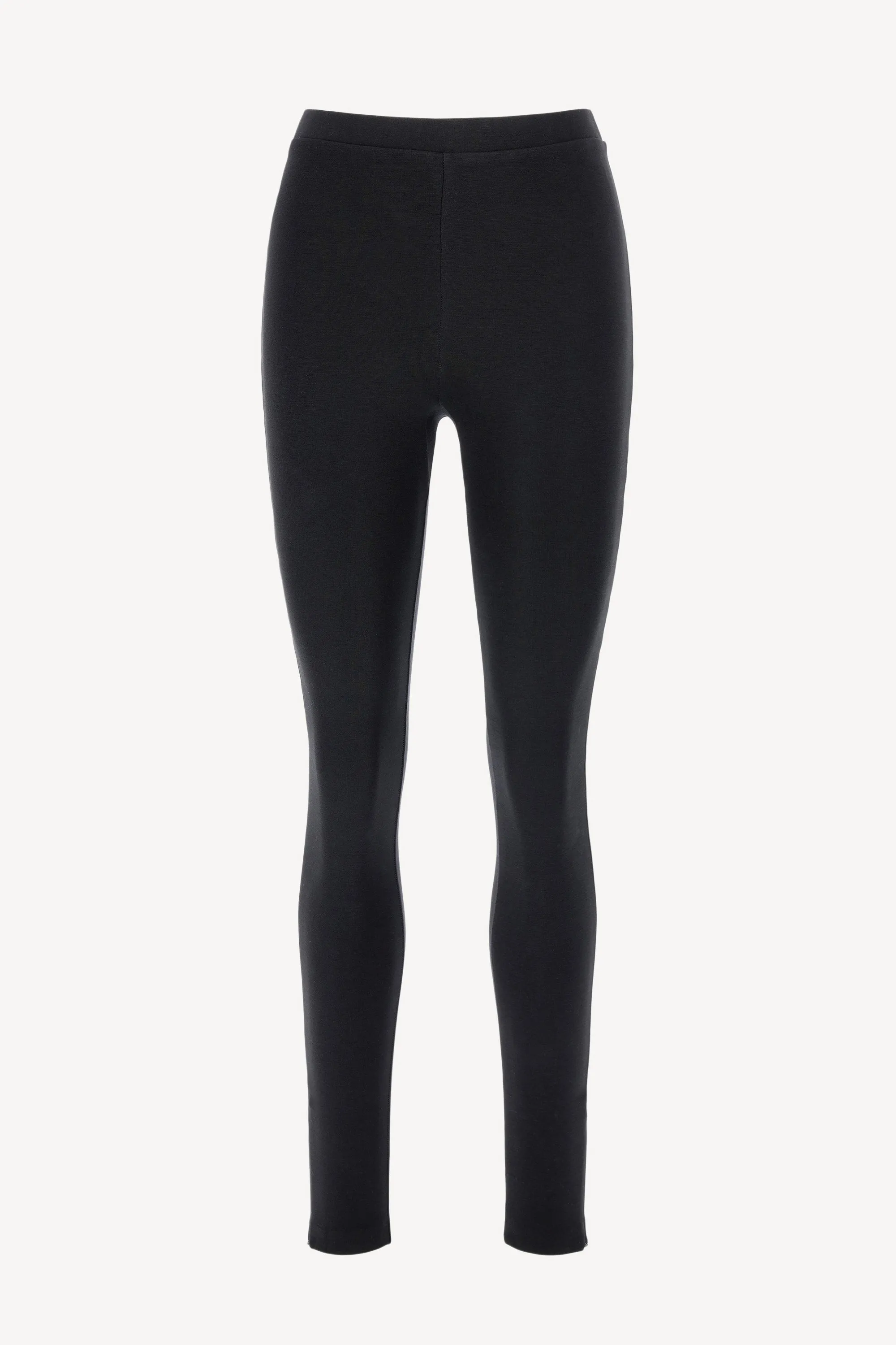 Leggings Zip in Schwarz