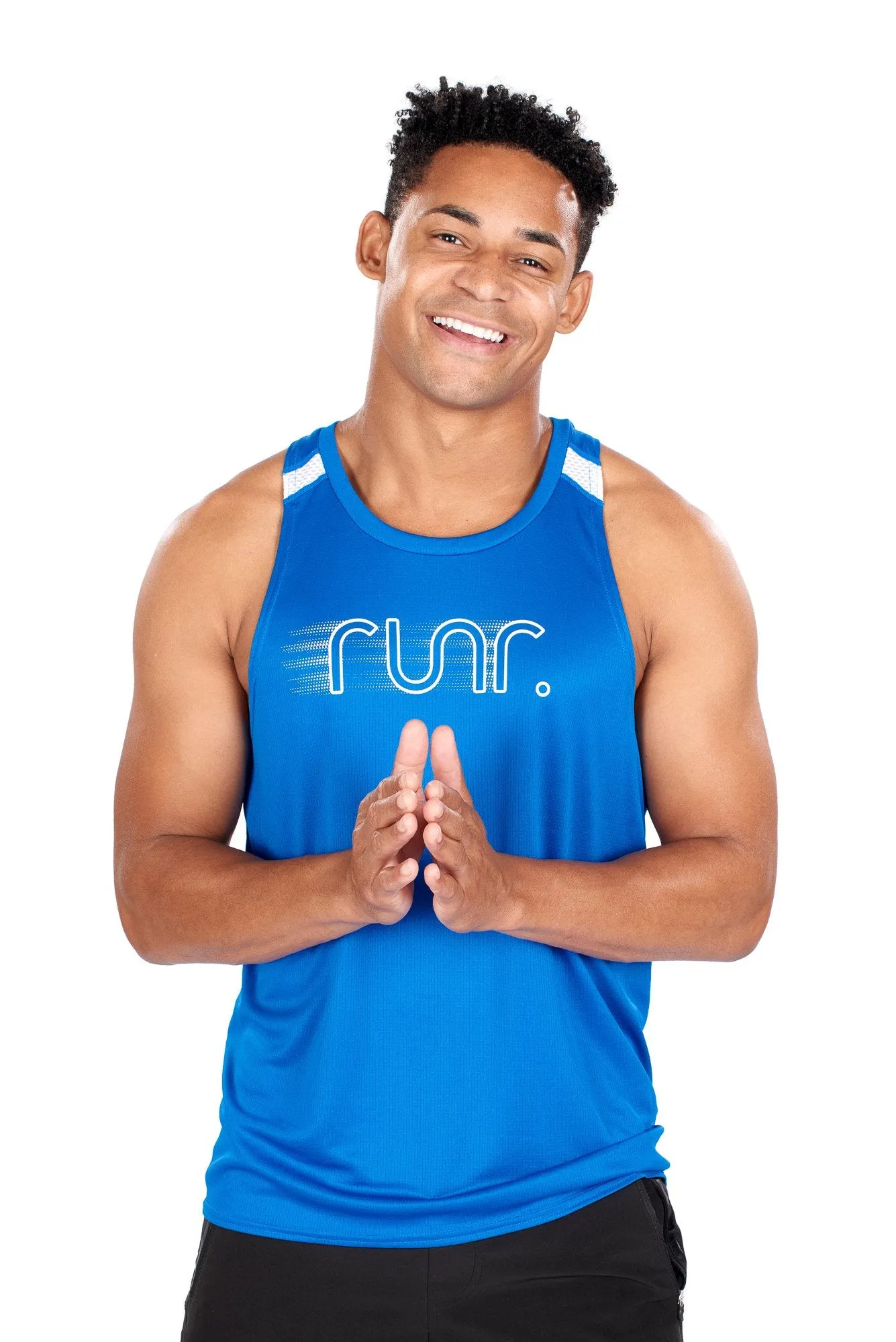 Men's EcoTek Runr Technical Vest - Electric Blue