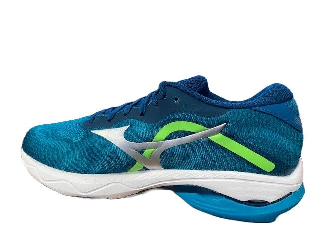 Mizuno men's running shoe Wave Ultima 13 J1GC221805 blue-silver-green 