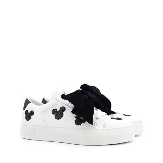 MOA SNEAKERS MD215 TOPOLINO MAXI FIOCCO BIANCO