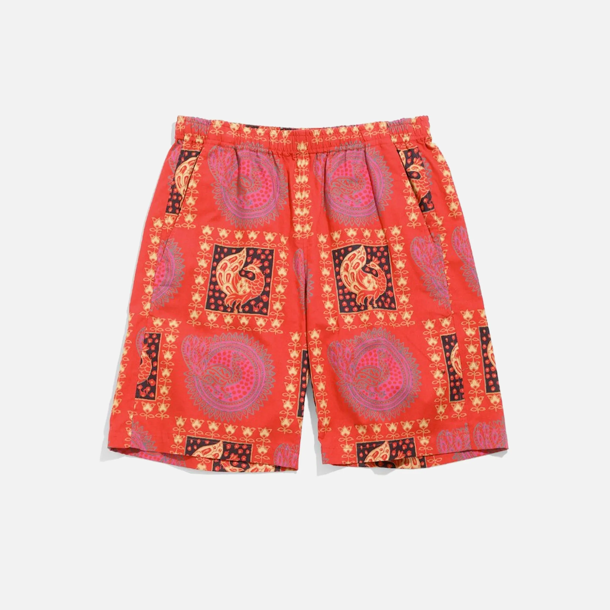 Needles Basketball Shorts - Batik Pt. Cotton Cloth