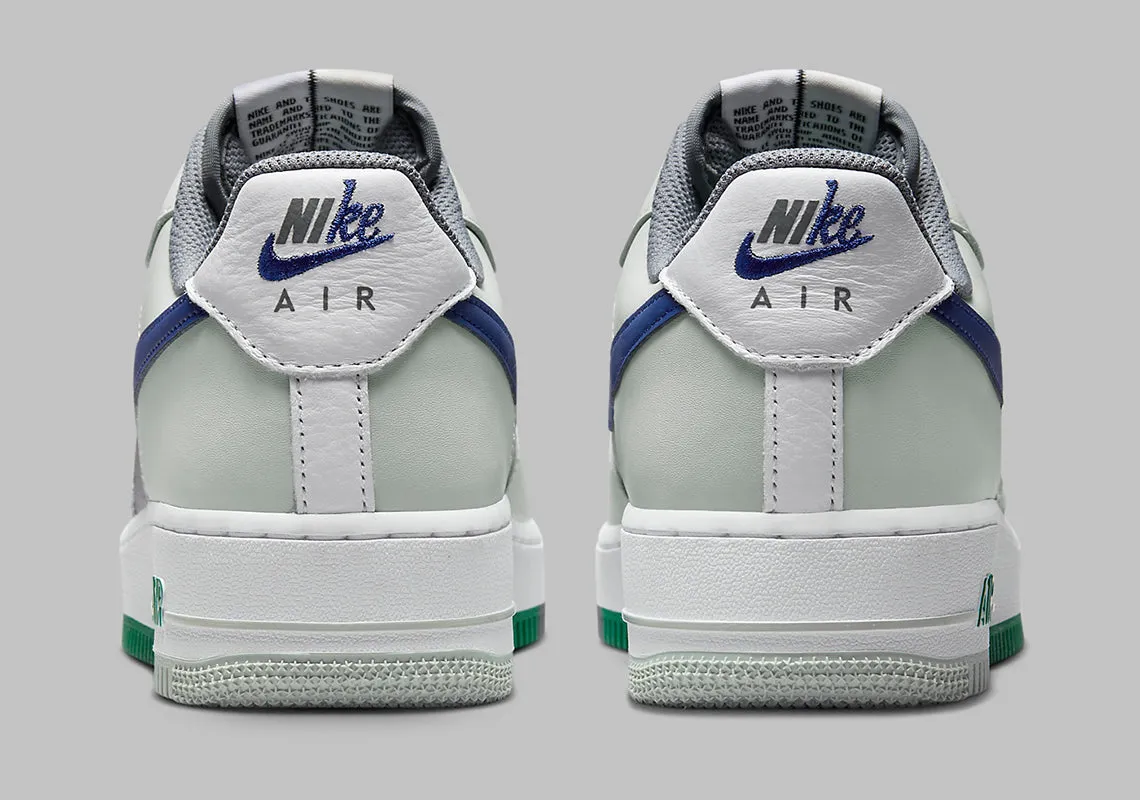 Nike Air Force 1 Low '07 LV8 Split Light Silver Deep Royal Blue