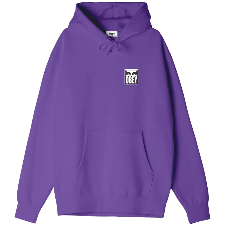 Obey unisex hoodie Eyes Icon Premium 112843126 A607800 passion flower