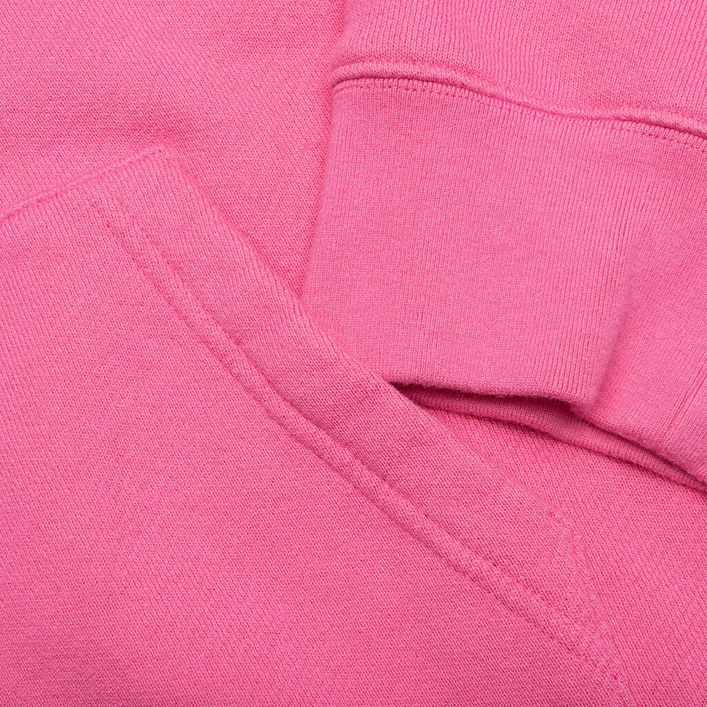 PA Bear Hoodie - Fuchsia/Brown