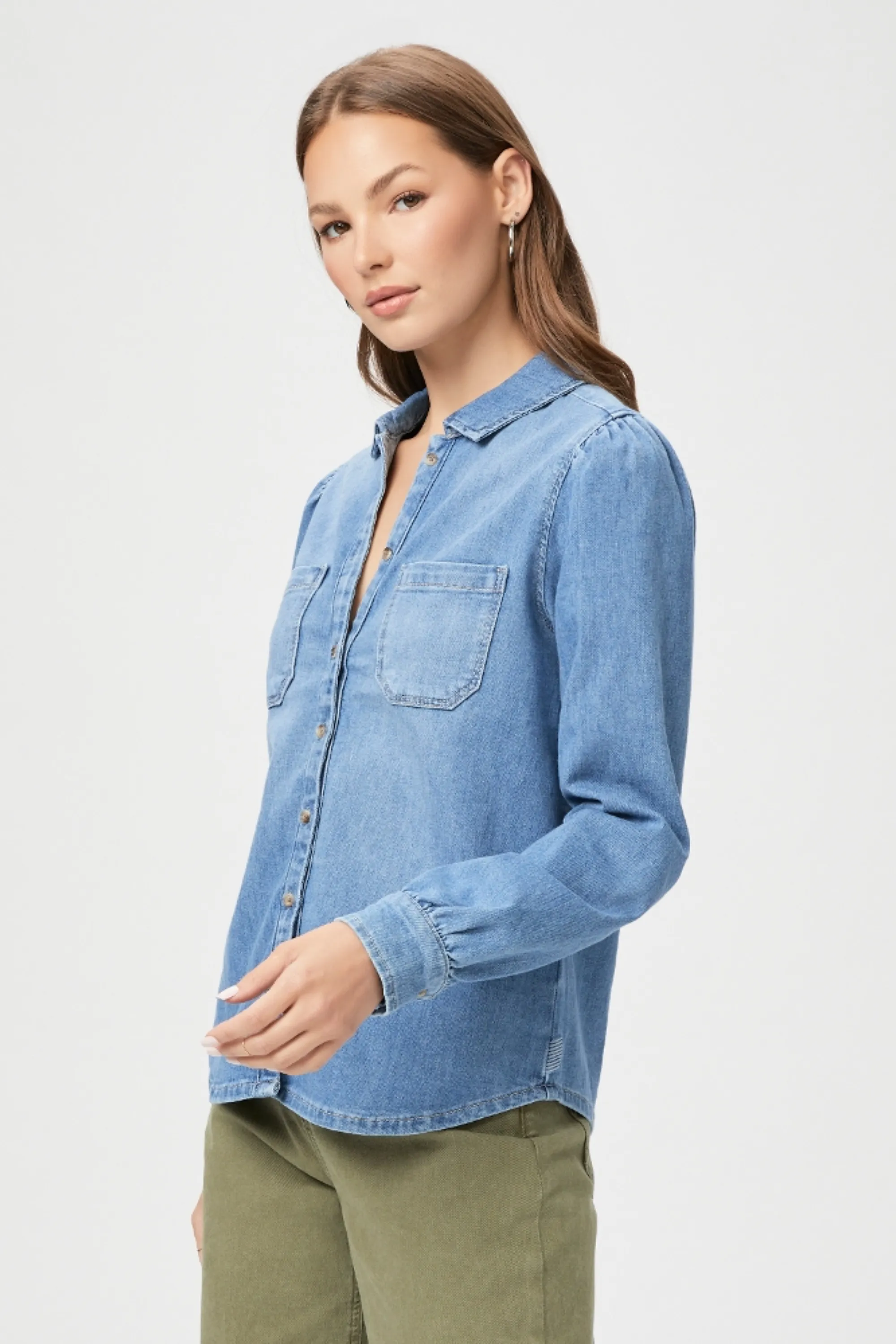 Paige Belize Shirt Chambray