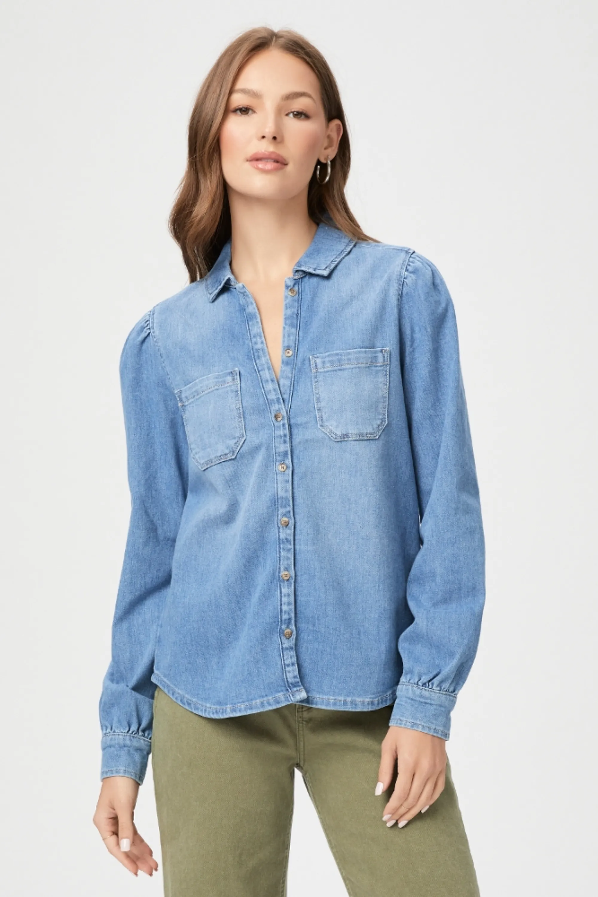 Paige Belize Shirt Chambray