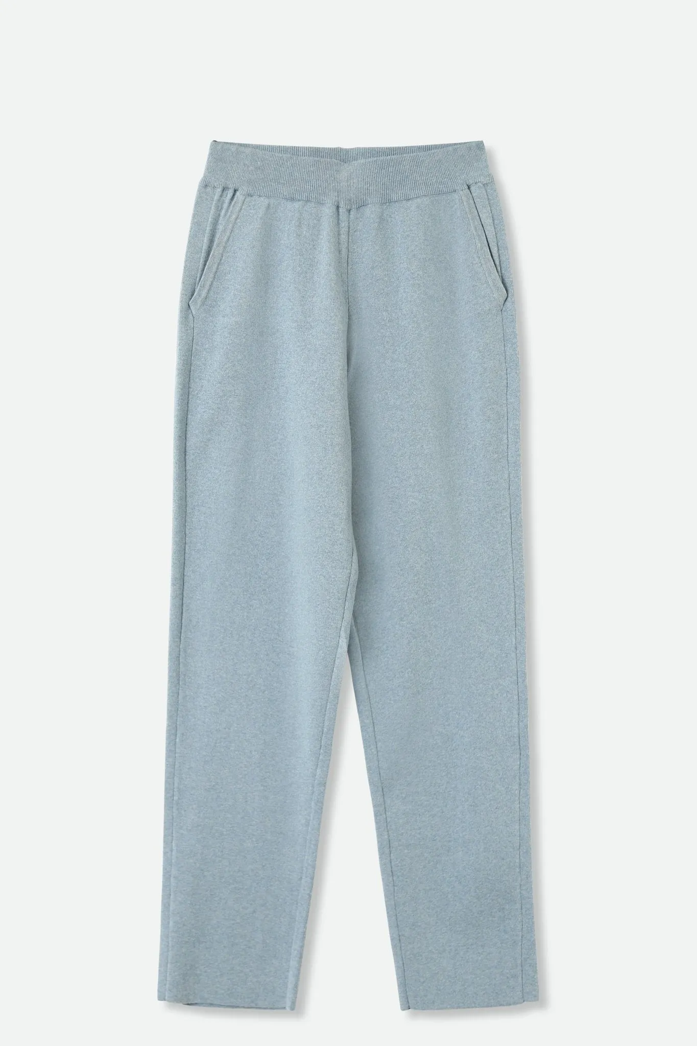 PAIGE PANT IN DOUBLE KNIT HEATHERED PIMA COTTON LIMITED EDITION COLORS