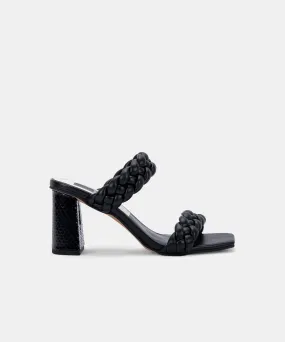 PAILY HEELS BLACK STELLA