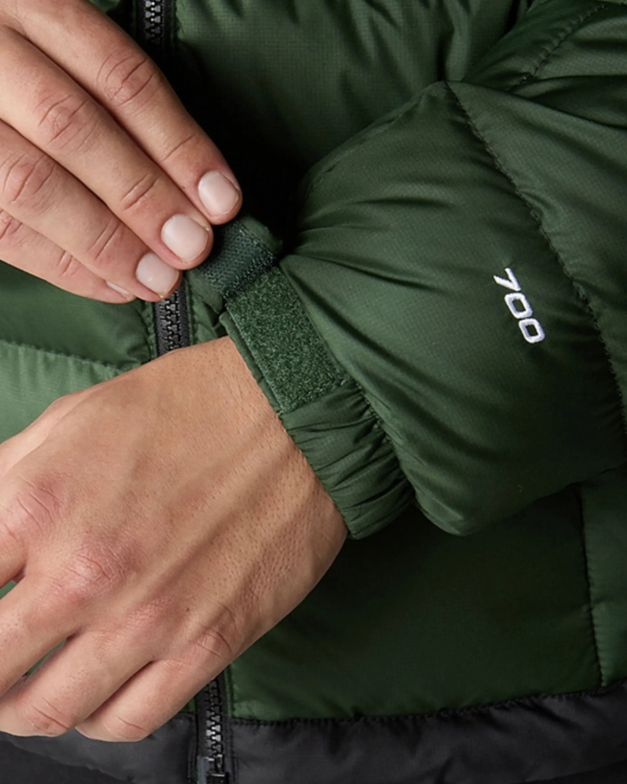 Piumino Uomo The North Face Lhotse Jacket Verde